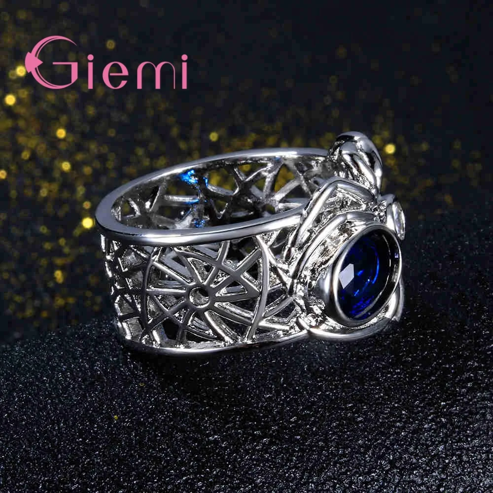 Женское кольцо из серебра 925 пробы с фианитом|Кольца| |