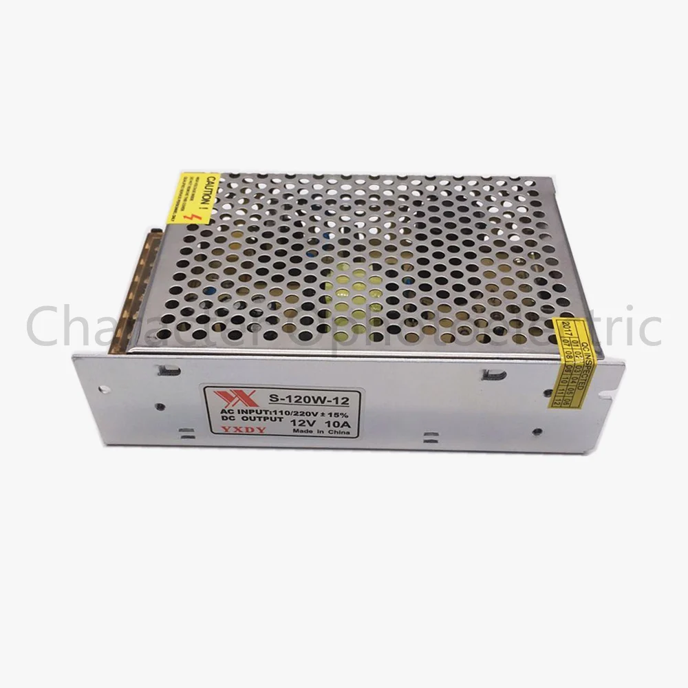 

12V 10A 120W lighting Transformers 100V -265V AC to DC 12V Switch Power Supply Adapter Converter For RGB LED Strip light Driver