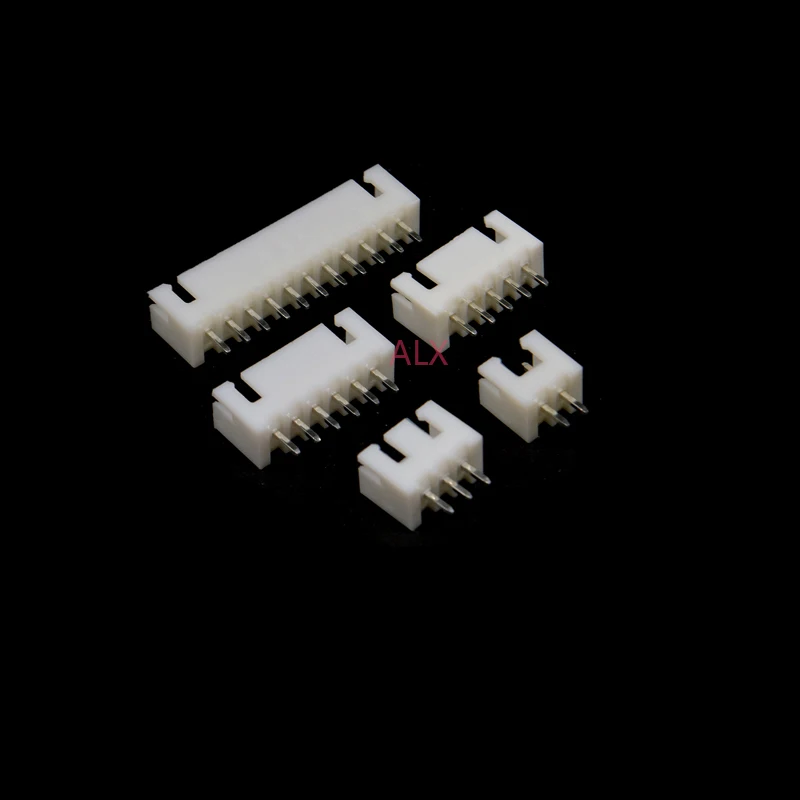 50 шт. XH2.54 разъем 2 54 мм Шаг штыревой 2P/3P/4P/5P/6P/7P/8P/9P/10P/11P/12P прямая игла для печатной