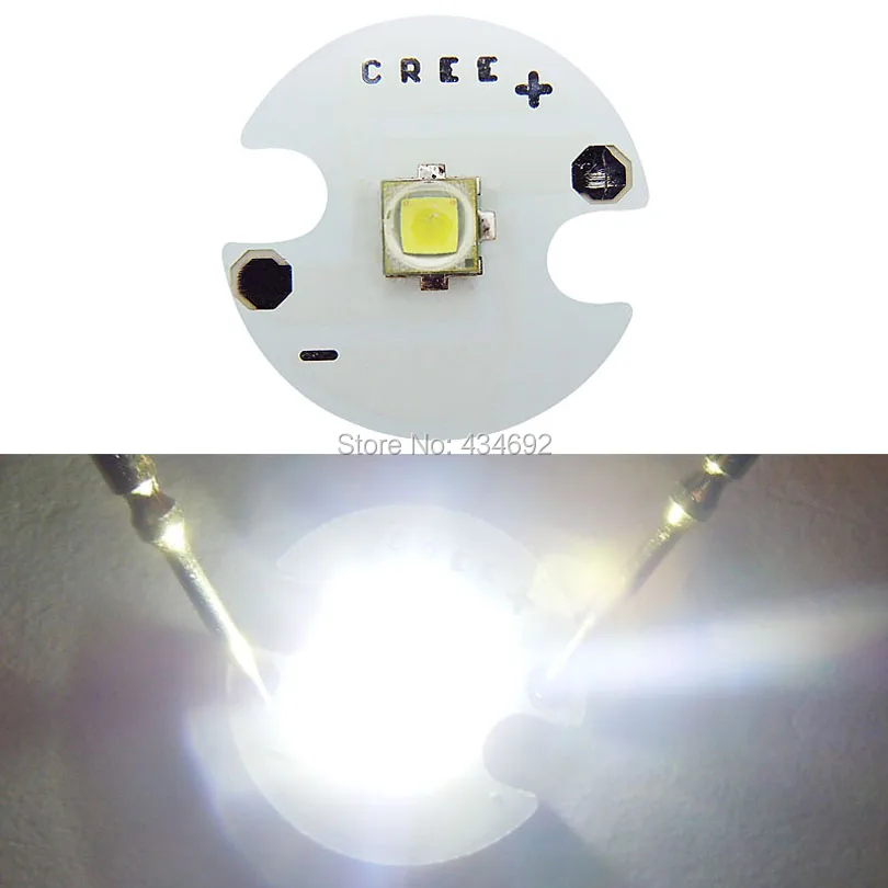 10 шт. CREE XP-G2 XPG2 белый 6000-6500K теплый 3000K 16 мм светодиодный излучатель 3 2-3 6 В-ма 1 Вт-5 Вт