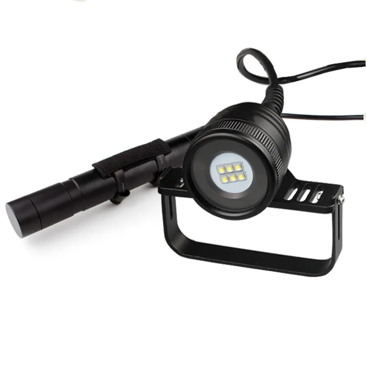 NITESUN DIV10W Diving Spotlight 6* CREE XM-L2 6500K max 4500LM underwater 150 meter Scuba Canister Dive Light battery charger | Освещение