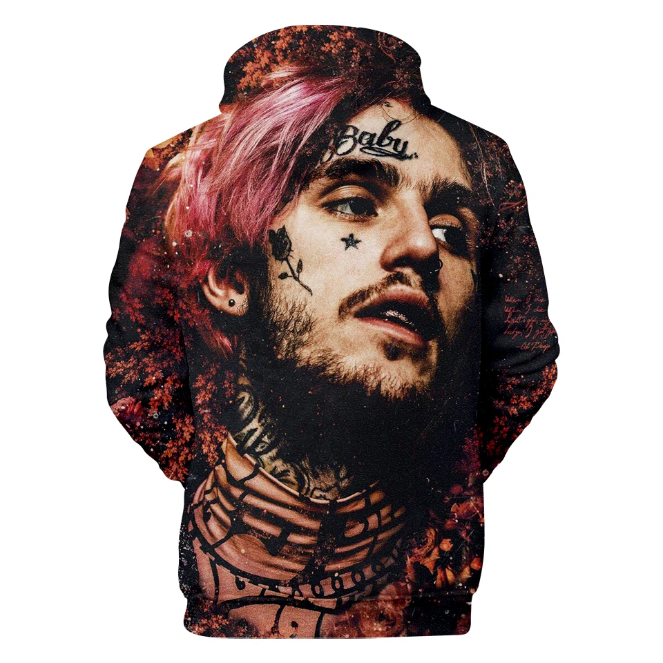 

Lil Peep 3D Print Hoodies Sweatshirts Men/ Women Hip Hop Hoodie Plus Size Cotton Oversized Hoodies 2018 New