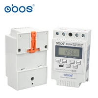the most ideal new 230v 240v 25a microcomputer timer switch din rail mount digital time switch with 10 times on off lcd display