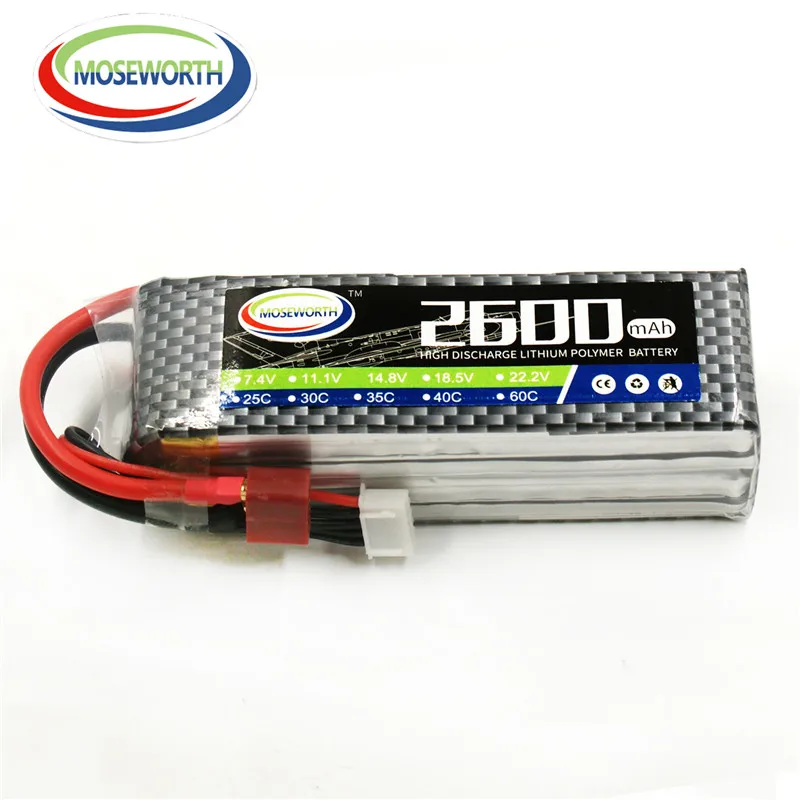MOSEWORTH 4S провод с силикатной гелевой Батарея 14 8 V 2600 мА/ч 40C Max 80C для дистанционным
