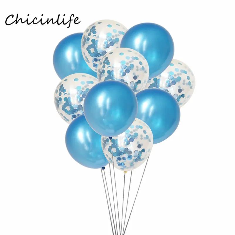 Chicinlife украшение на день рождения синие шары фотоаксессуары детский