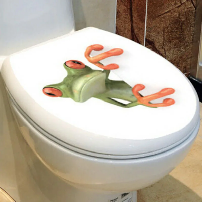 Дропшиппинг Crazy Green Frog Shore настенная Автомобильная ванная комната крышка для