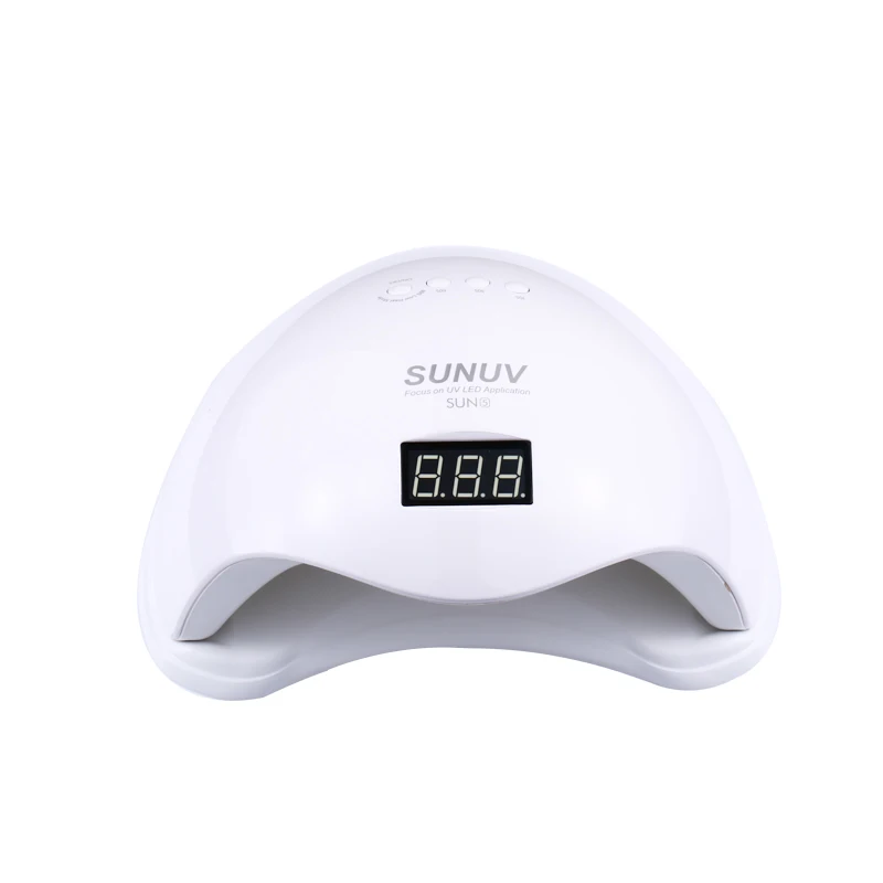 Fast Dry 48W UV Lamp LED Nail Dryer Half Round Shaped Long Life Curing Tools for All Gel Polish | Красота и здоровье