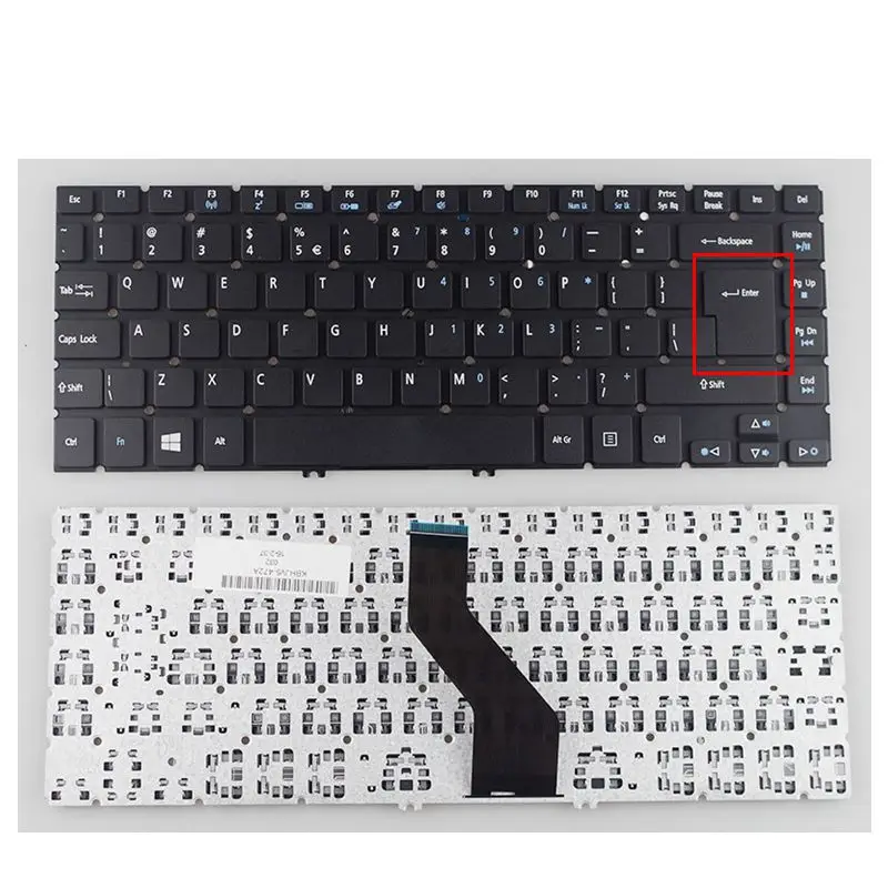 US/SP/LA/RU/FR Клавиатура для ноутбука ACER Aspire V5-472G V5-472 V5-472P V5-432 V5-433 | Компьютеры и офис