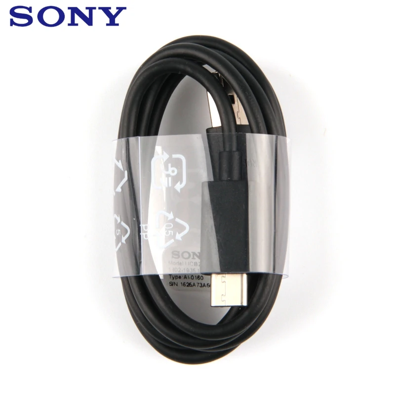 Only-Cable-USB20 Адаптер быстрой зарядки UCH12 для SONY Xperia 10 Plus XZP G8142 Xperia XZ Premium XZ2 Premium H8166 настенное зарядное устройство - Тип штекера: Only-Cable-USB20