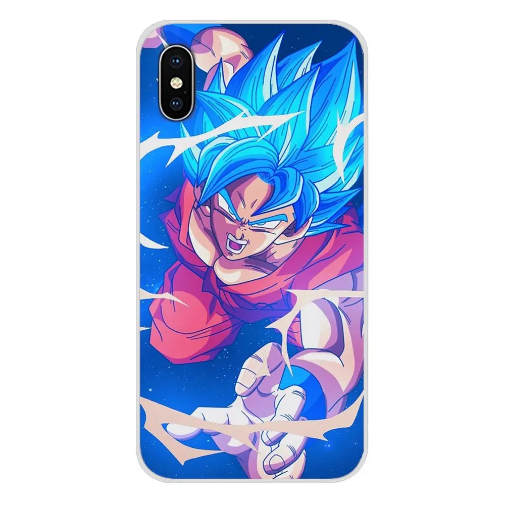 Силиконовый чехол Ultra Instinct Vegeta vs son goku для Apple iPhone X XR XS MAX 4 4S 5 5S 5C SE 6 6S 7 8 Plus ipod touch |