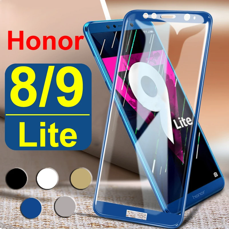 Защитное стекло Honor 9 Lite закаленное для Huawei 8|Защитные стёкла и плёнки телефонов| |
