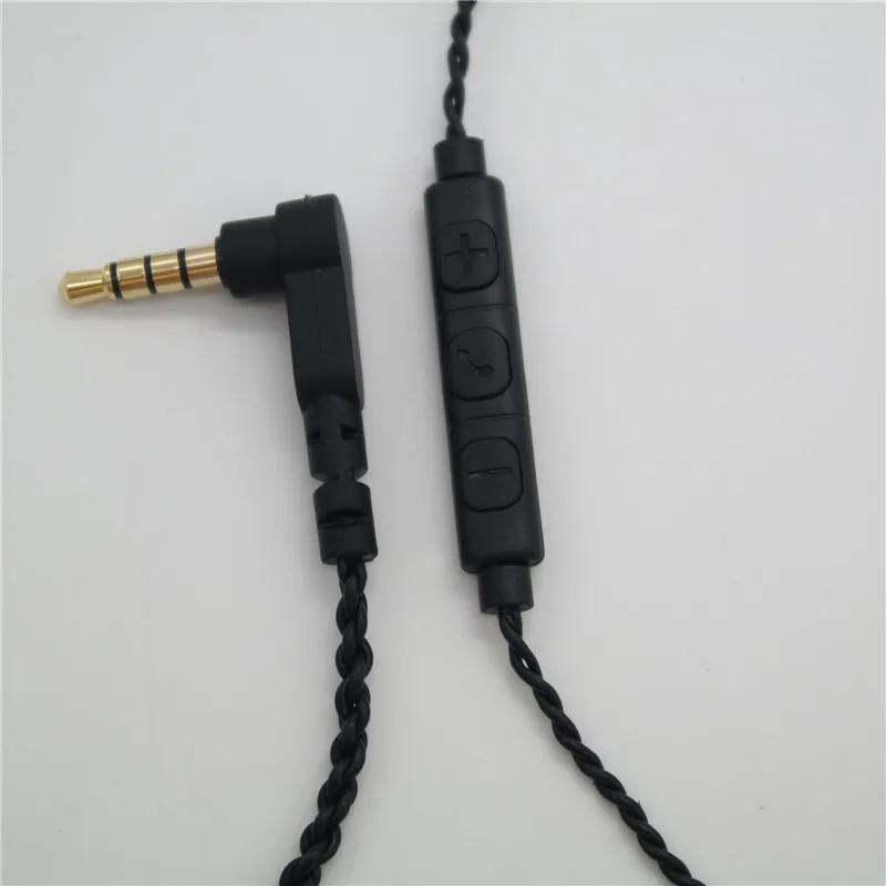Diy провод наушников с микрофоном 0 78 мм pin JH1964 UE18 |