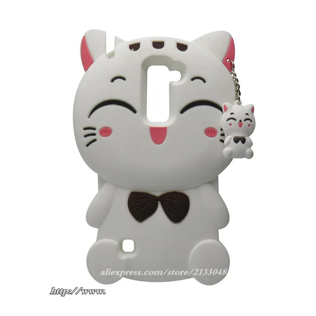 Чехол для телефона LG Stylus 2 Plus K530 K535 3D с изображением из мультфильма Lucky Cat
