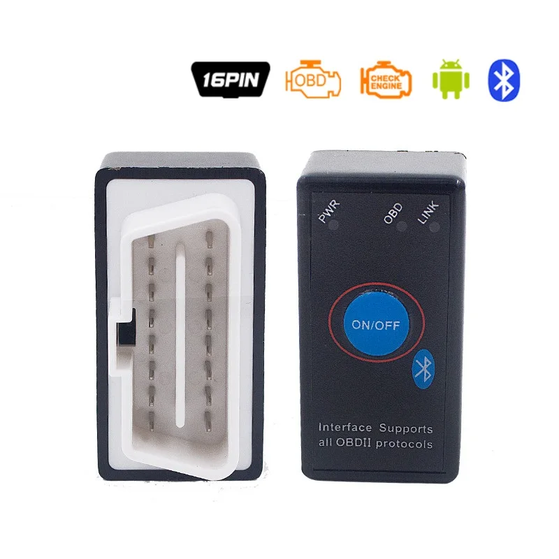 Новый комплект ELM327 V1.5 Bluetooth/WIFI для Android IOS диагностический инструмент Bluetooth v1.5 OBD2