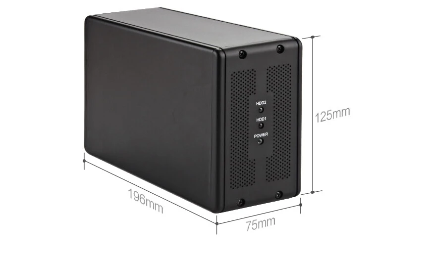 Рабочий стол ACASIS 3 5 дюймовый двухпортовый последовательный порт SATA к USB3.0 коробка