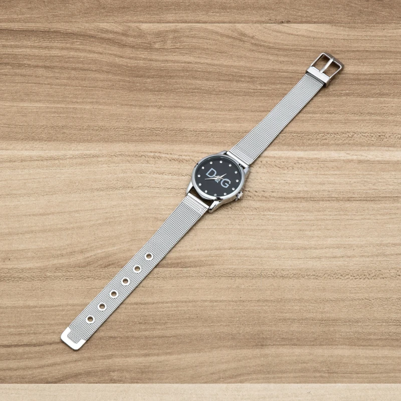 Reloj Mujer Новый известный бренд медведь металлическая сетка из нержавеющей