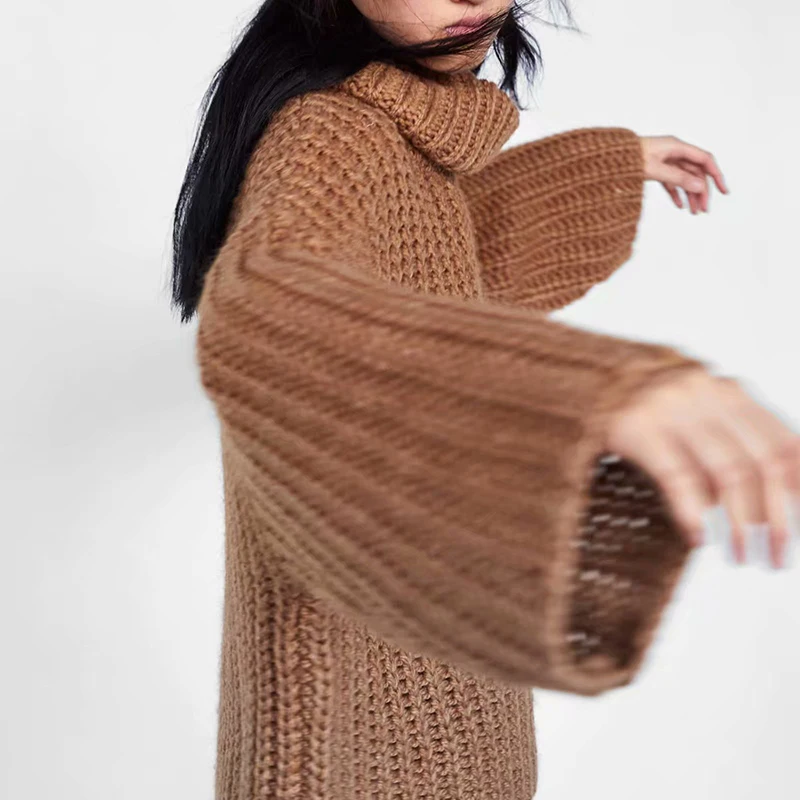 Wonder 2018 новые осенние с длинным рукавом водолазки свитера винтажные женские