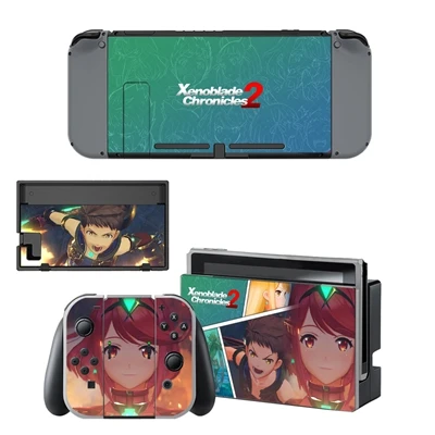 Xenoblade Chronicles 2 виниловая кожная наклейка с покрытием для Kind Switch NS консоль и геймпад игровой стикер наклейки протектор - Цвет: YSNS1022
