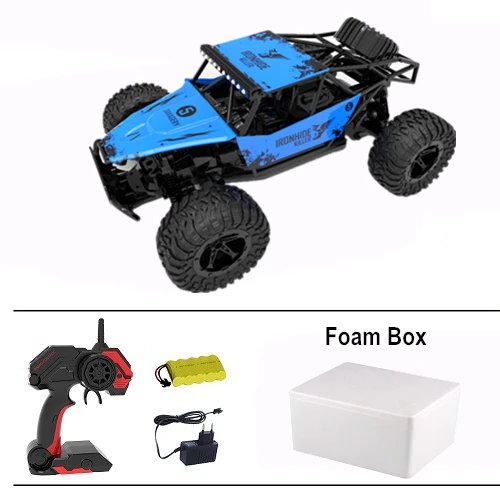 2,4 ГГц пульт дистанционного управления RC автомобили Bigfoot Monsters Rock подъемник высокая скорость внедорожный пульт дистанционного управления автомобиля игрушки - Цвет: 6520-B