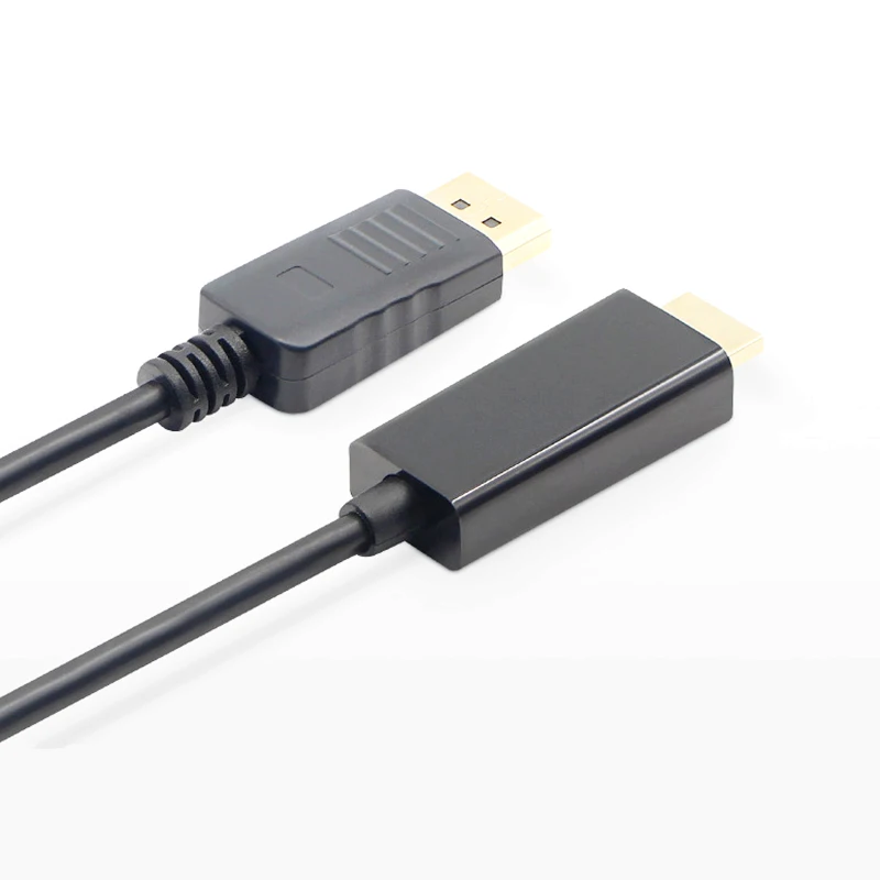 6ft 1.8M Display Port Displayport DP Male To HDMI Cable Adapter Converter for Apple Samsung PC Laptop HD Projector |