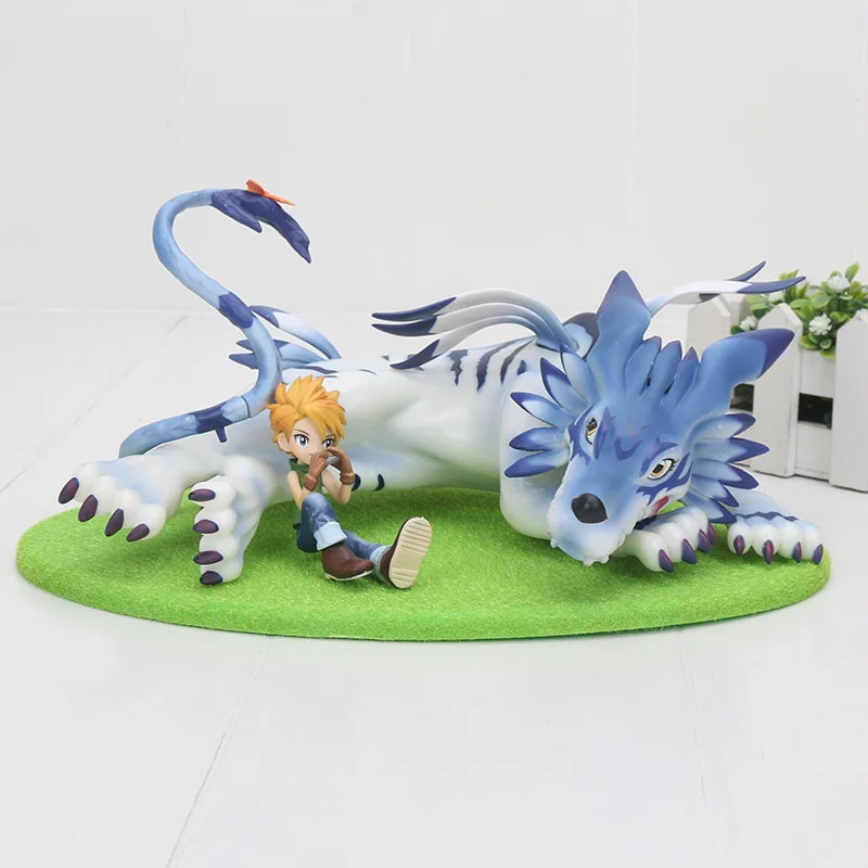 Digimon Adventure Digital Gabumon& Yamato фигурка Angemon wizzarmon аниме мультяшная игрушка ПВХ фигурка Модель Кукла подарок 13-22 см
