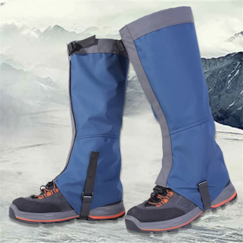 

Outdoor Snow Kneepad Skiing Gaiters Hiking Climbing Leg Protection Guard Sport Safety Waterproof Warmers Ski Set