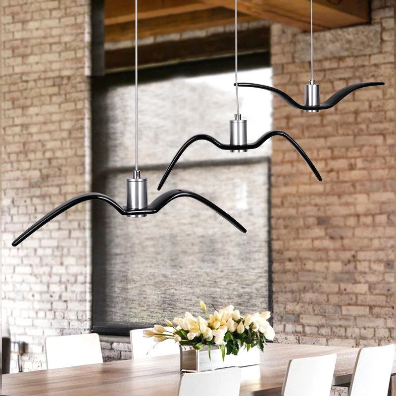 Светодиодные подвесные светильники для столовой suspendus lustre bar coffee современные
