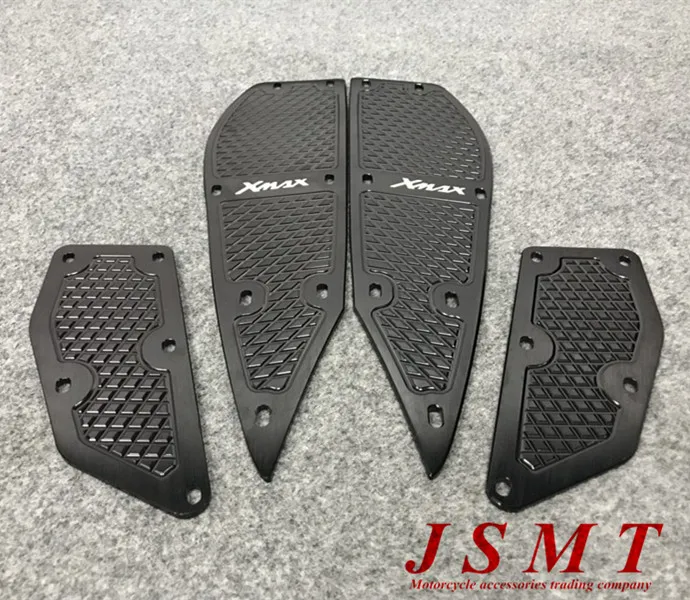 CNC алюминиевая усиленная противоскользящая велосипедная педаль коврик для ног для yamaha XMax x-max 250 300 400
