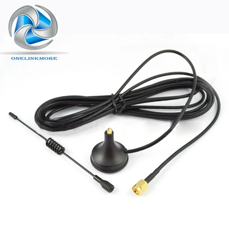 5dbi 433 МГц телевизионные антенны antena GSM SMA разъем с магнитной база для Ham радио
