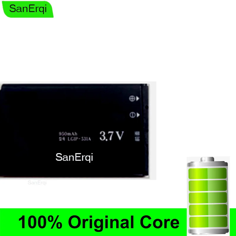 Фотоаккумулятор для LG KP100,KM330,KP105,KX300,GM200 KU380,KP160,KP115,KP108, высокое качество SanErqi