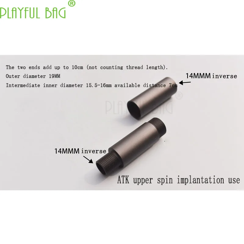 BD556 ttm корпус HK416 удлинительная труба корпуса 19 мм/14 мм материал для обновления