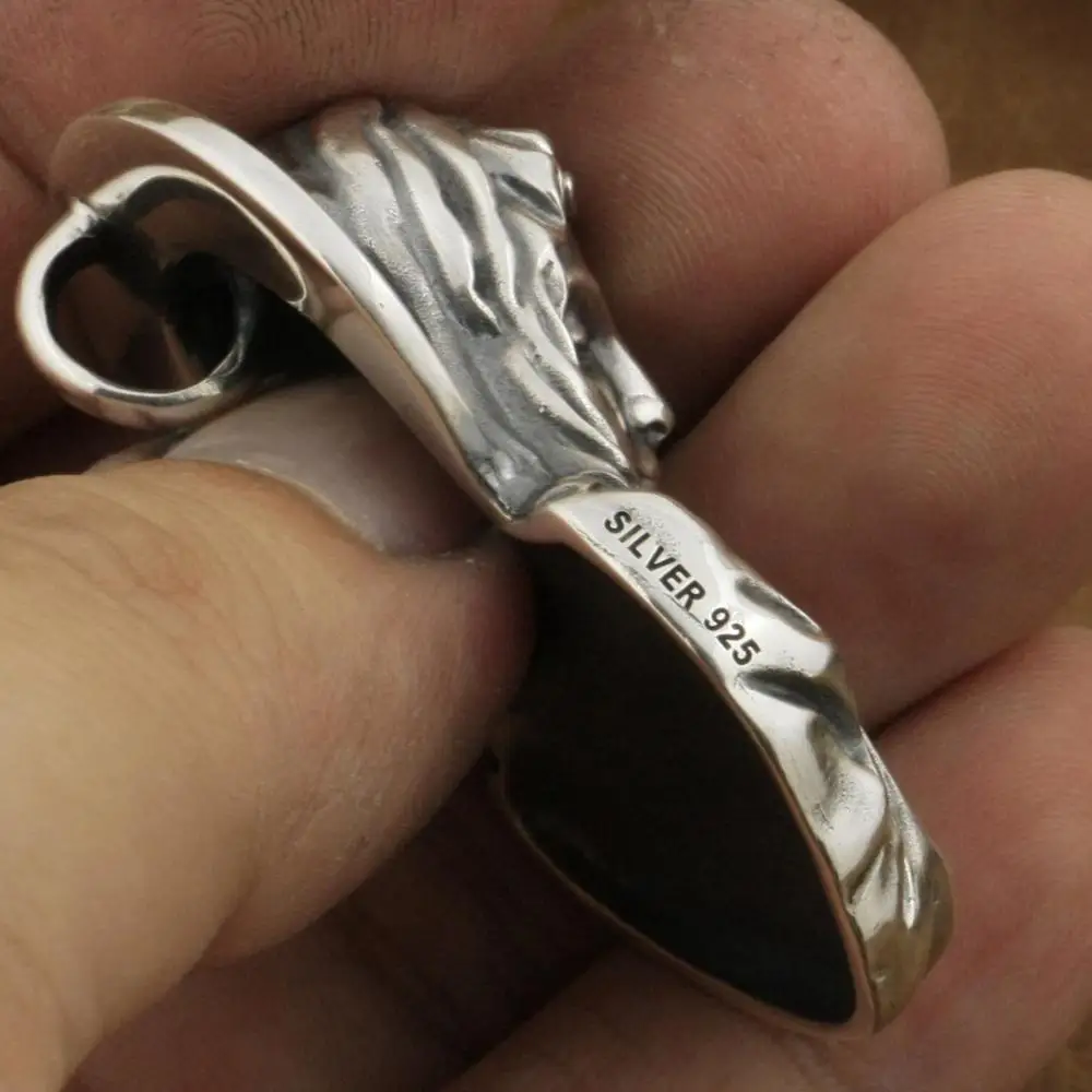 Кулон Мадонна Мария LINSION кулон из стерлингового серебра 925 пробы в стиле рок панк