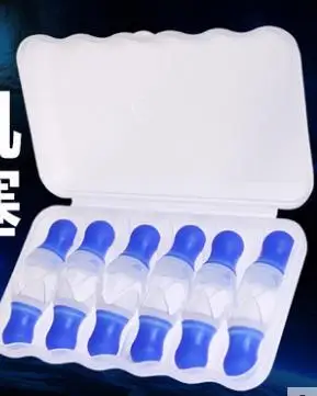 12 pack Профессиональный самолет затычки для ушей для взрослых и детей с помощью самолета затычки для ушей с воздушным давлением - Цвет: 12 pack