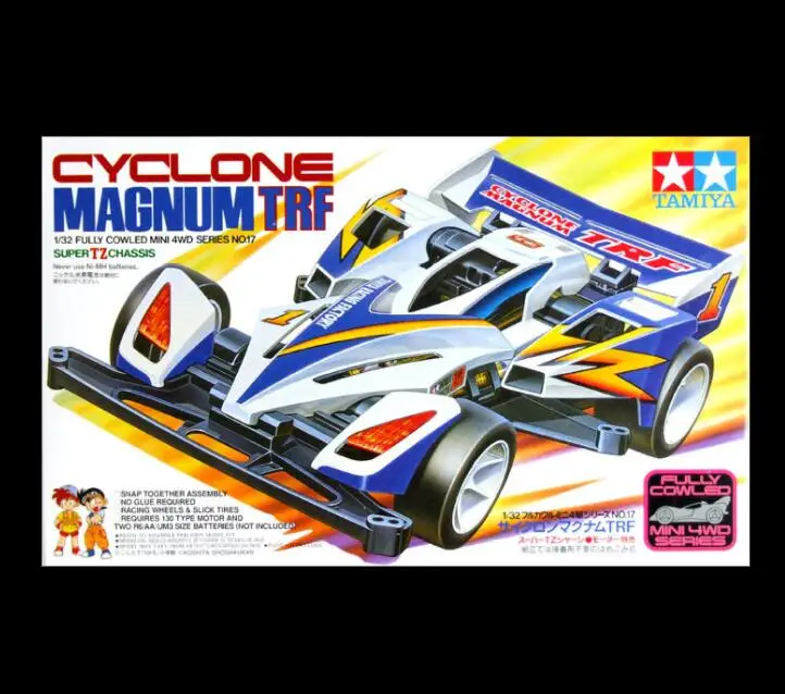 1/32 Масштаб Мини 4WD модель автомобиля MAGNUM SABER/SONIC SABER/HURRICANE SONIC/PROTO EMPEROR/MAX BREAKER TRF/BURNING SUN