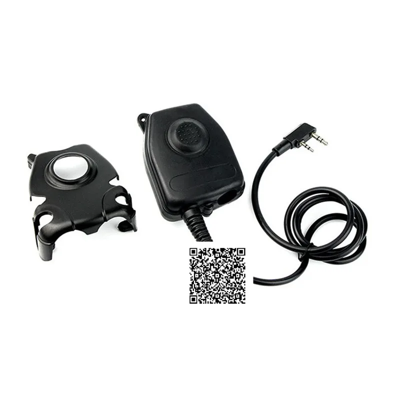 Водонепроницаемый PTT кабель для KENWOOD K Plug Z Tactical Comtac H50 MSA SORDIN H60 HD01 HD02 HD03 гарнитура с