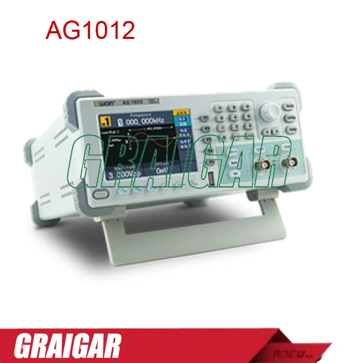 

AG1012 Dual-channel Arbitrary Waveform Generator ,10MHZ Bandwidth,125MSa/S Sample Rate,8K pts Arb Wave Length