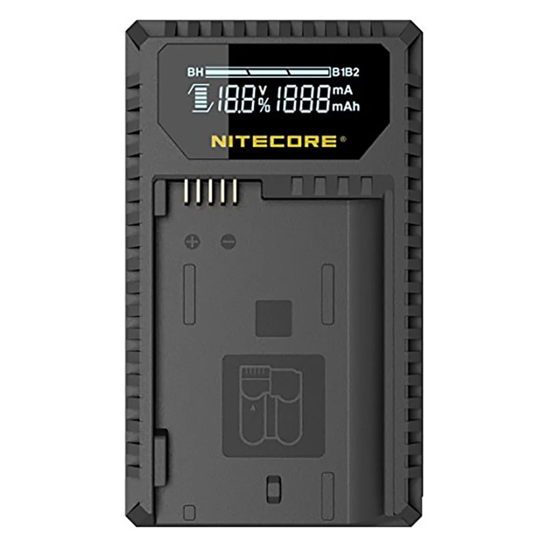 Цифровое Зарядное устройство Nitecore UNK1 с USB для аккумуляторов Nikon совместимо