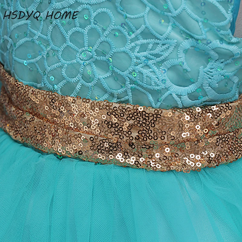 Платья для девочек с цветами 2017 новое поступление Дешевое детское платье