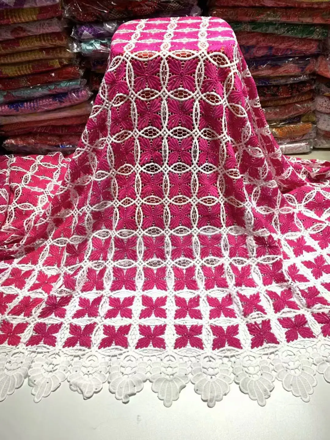 BEAUTIFICAL нигерийская химическая кружевная ткань с вышивкой камнями Новое