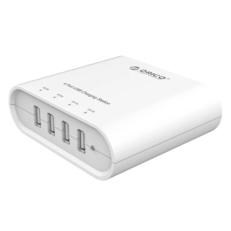 ORICO 4 порта USB настольное зарядное устройство для мобильного телефона портативное умное зарядное устройство для смартфона планшета