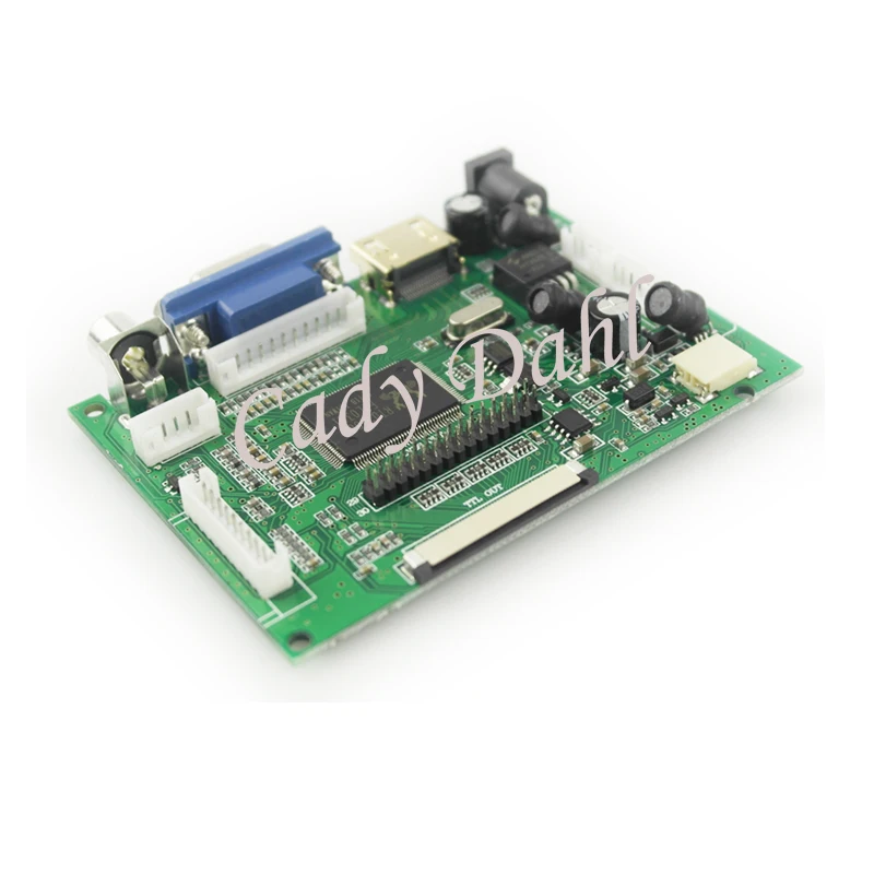 Плата контроллера HDMI VGA 2AV + 40 контактов Lvds кабель комплекты дистанционного