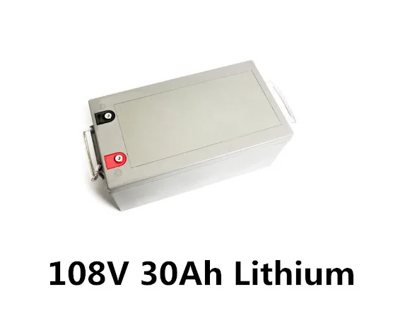 Литий-ионный аккумулятор 108 в 30 Ач для электромотоцикла электроскутера