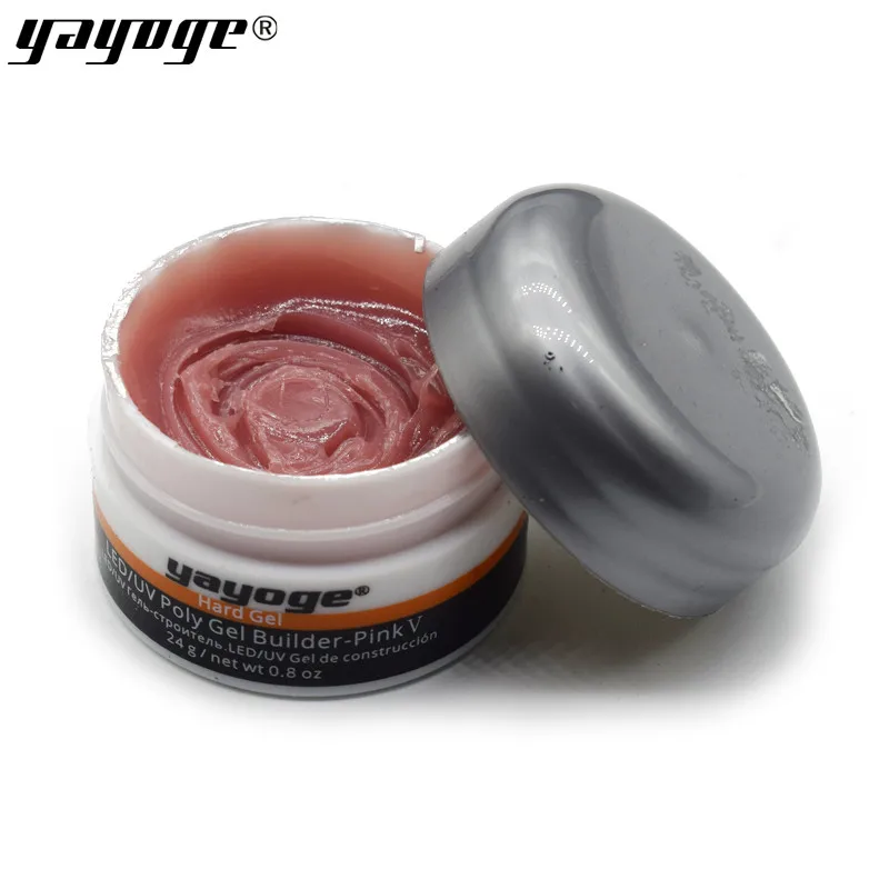 pink5 Yayoge строитель гель УФ в бутылка для геля лак для ногтей Типсы для пальцев УФ светодиодный гель для наращивания ногтей желе твердый гель для ногтей - Цвет: pink5
