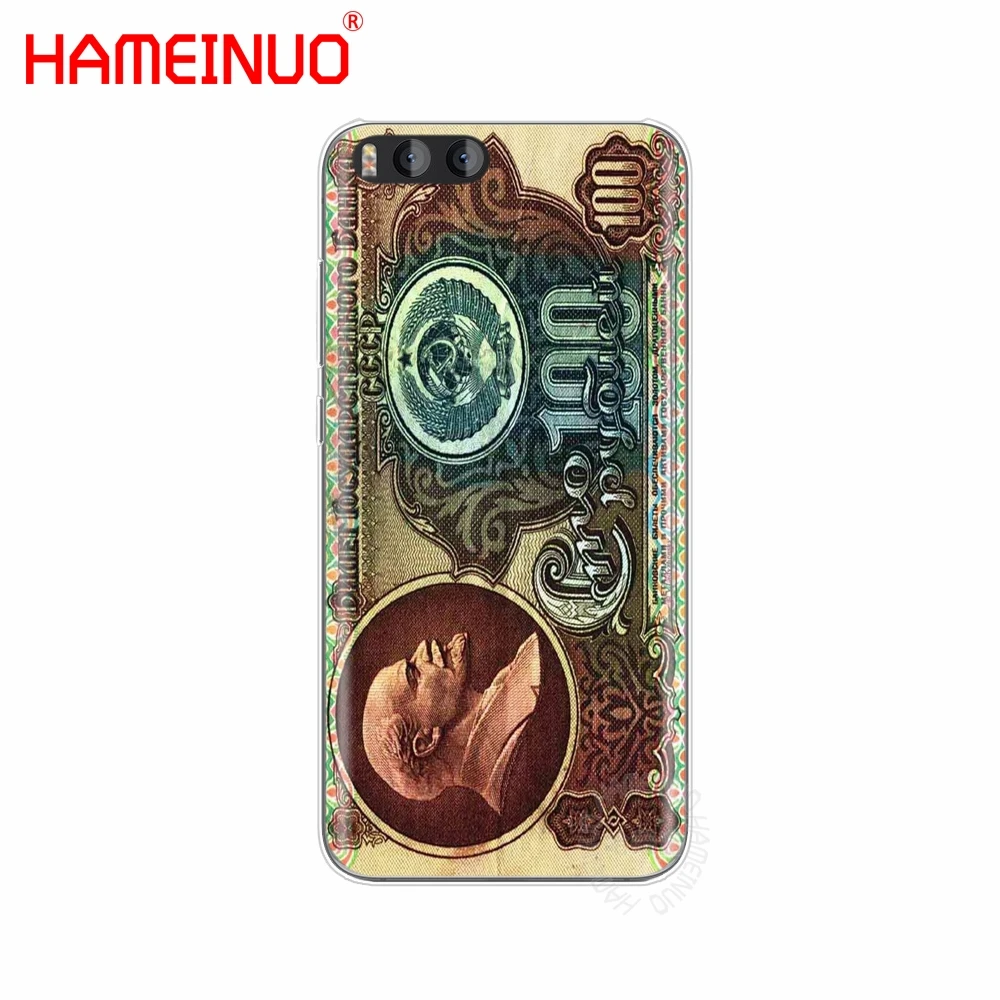 HAMEINUO деньги наличного доллара рубль чехол для Xiaomi Mi 3 4 5 5S 5C 5X 6 Mi3 Mi4 4I 4C Mi5 MI6