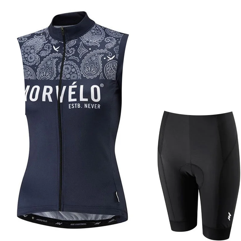 Morvelo Pro Велоспорт Джерси Набор летний женский гоночный велосипед одежда Maillot Ropa Ciclismo Uniformes без рукавов mtb велосипедная одежда