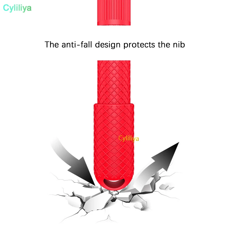Мягкий силиконовый чехол для Apple Pencil 1 100 шт. совместимый с планшетом iPad защитный