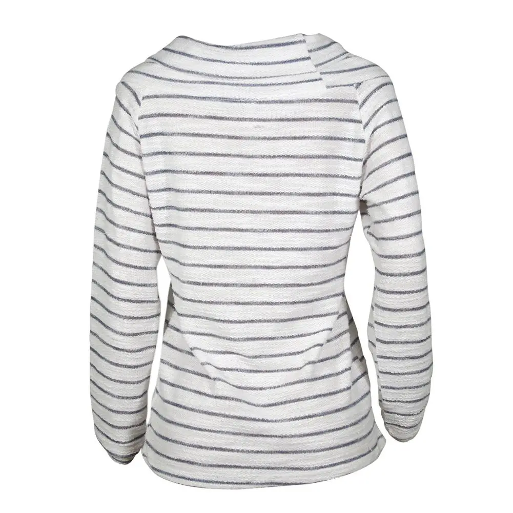 Blusas укороченный топ Для женщин женские Femme белый свитер с длинным рукавом