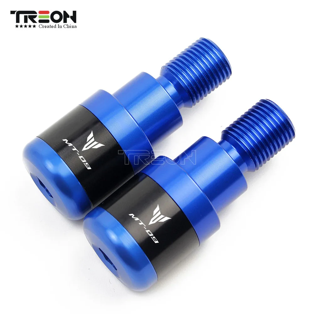 

Universal Accessories For YAMAHA MT09 MT-09 CNC Aluminum Motorcycle Handlebar Decorative Grip Ends Protector with Logo