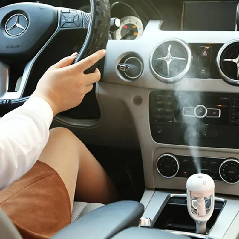 Автоматический увлажнитель воздуха простая форма низкий уровень шума автомобильный комплект прикуриватель Тип Мини Автомобильный диффузор для эфирных масел выход ароматерапия спрей