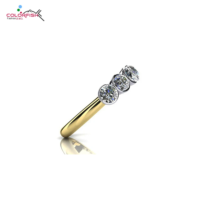 Женское Обручальное Кольцо COLORFISH кольцо из стерлингового серебра 925 пробы с